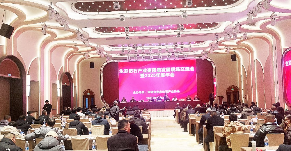 共探生態(tài)仿石新路徑，青島迪凱亮相安徽省產(chǎn)業(yè)協(xié)會(huì)年會(huì)！